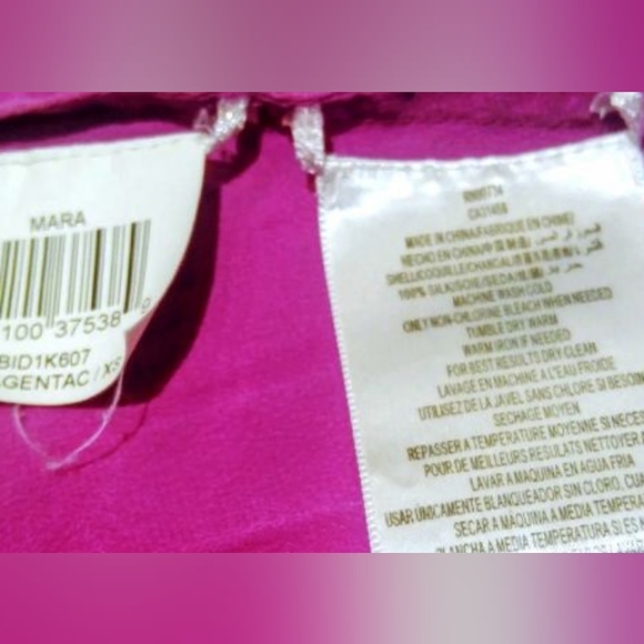 BCBG Y2K SILK BLOUSE extra small - Picture 7 of 10